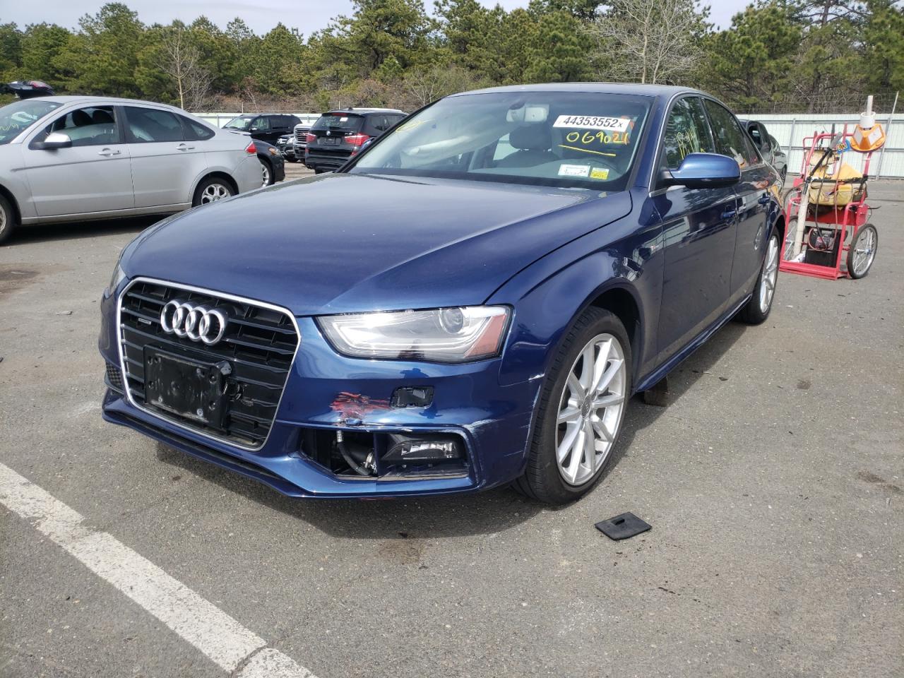 Photo 2 from auction – 2015 AUDI A4 PREMIUM with VIN WAUFFAFLXFA069021