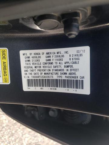 صورة رقم 10 من المزاد - 2012 ACURA TL مع VIN 19UUA8F52CA026275