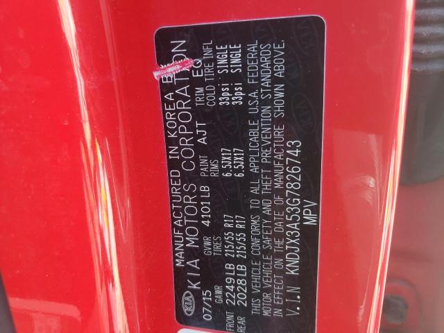 Photo 10 from auction – 2016 KIA SOUL ! with VIN KNDJX3A53G7826743