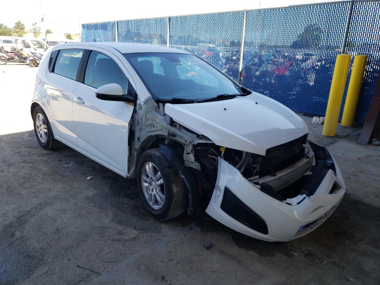 CHEVROLET SONIC LT 2012 with VIN 1G1JC6SH5C4164285 - Photo from auction