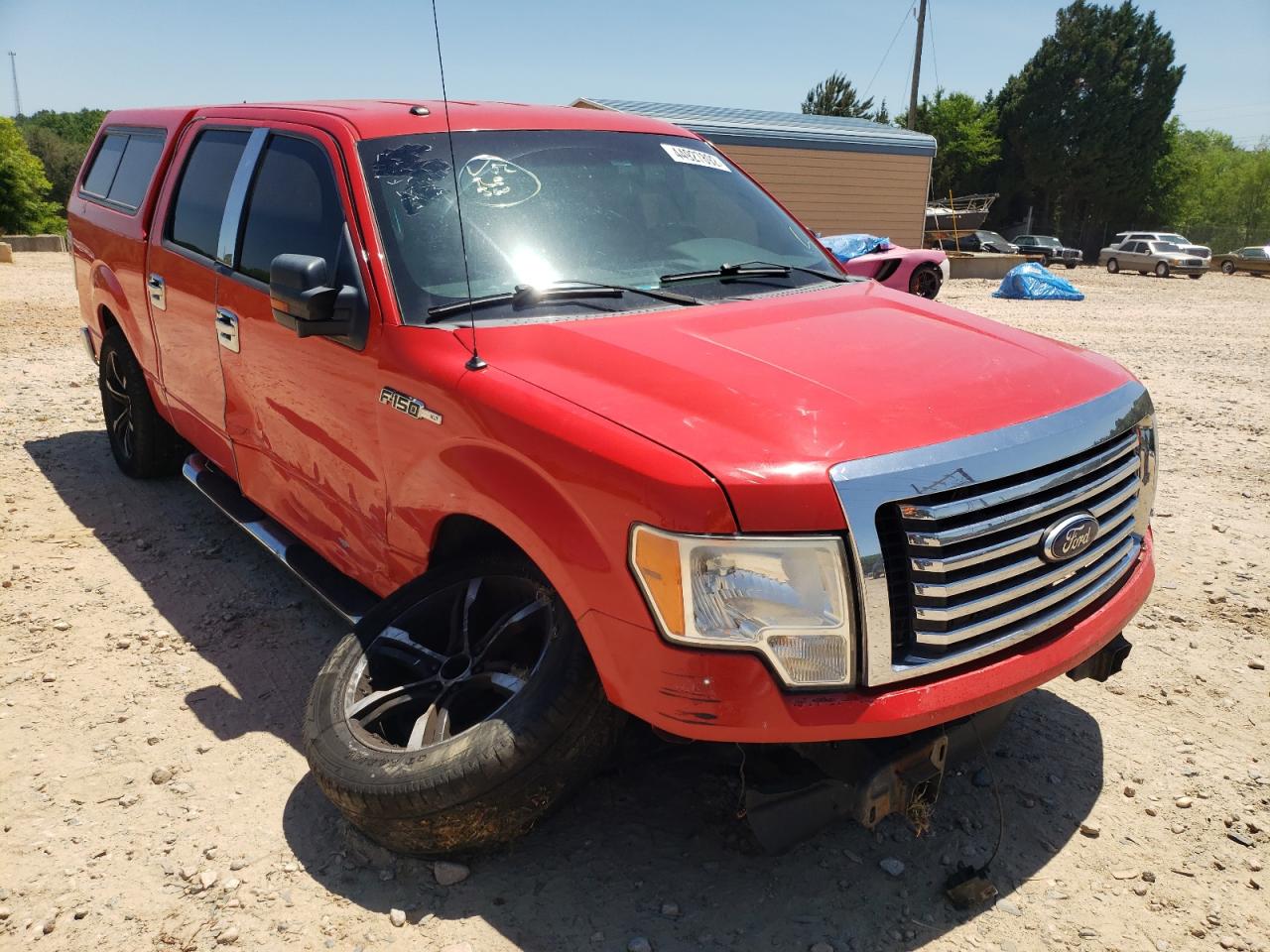 FORD F150 SUPER 2011 with VIN 1FTEW1CMXBFD08575 - Photo from auction