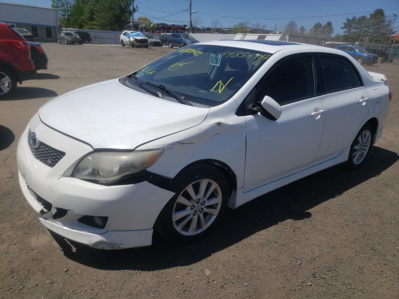 Photo 2 from auction – 2009 TOYOTA COROLLA BA with VIN 2T1BU40E69C073327