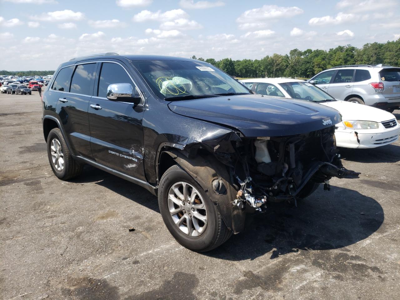 JEEP GRAND CHER 2014 with VIN 1C4RJEBGXEC107591 - Photo from auction