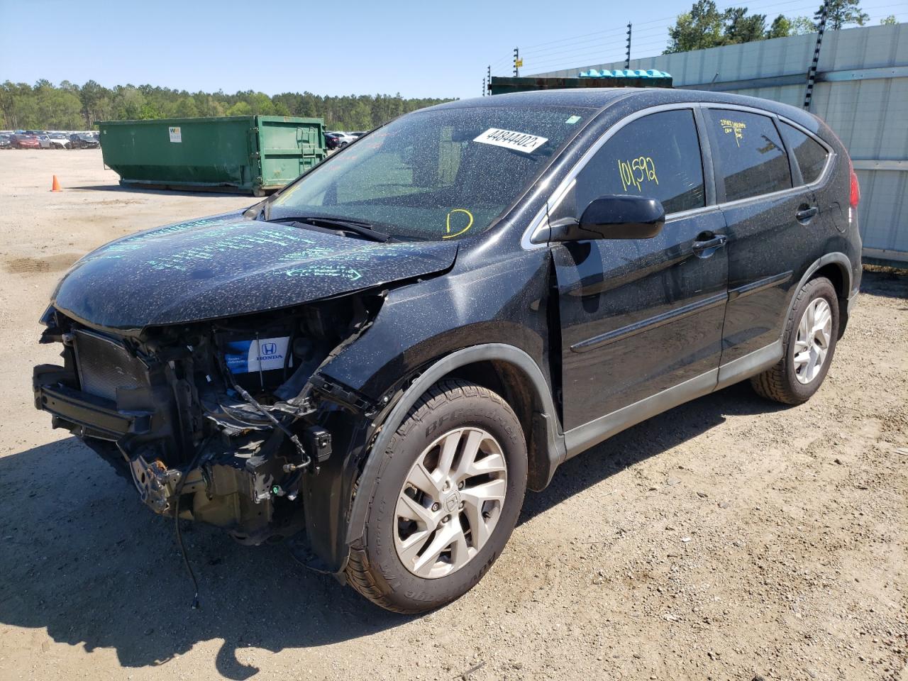 Photo 2 from auction – 2015 HONDA CR-V EX with VIN 2HKRM3H5XFH514219