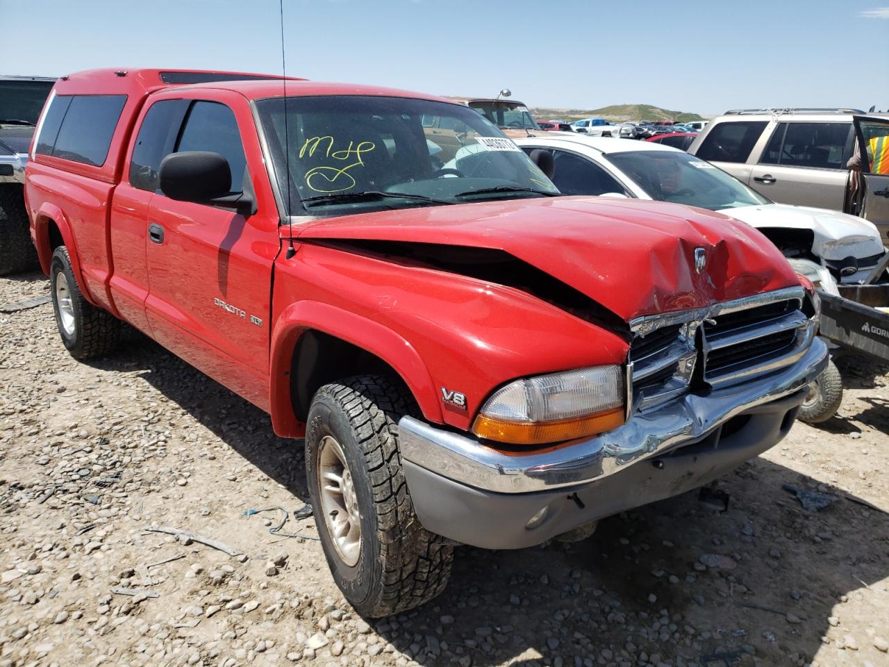 DODGE DAKOTA 1999 with VIN 1B7GG22Y8XS105974 - Photo from auction