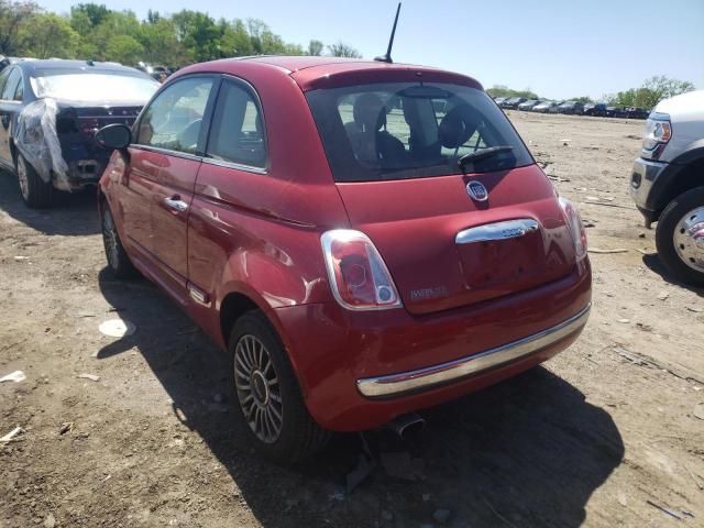 Photo 3 from auction – 2012 FIAT 500 LOUNGE with VIN 3C3CFFCR8CT106524