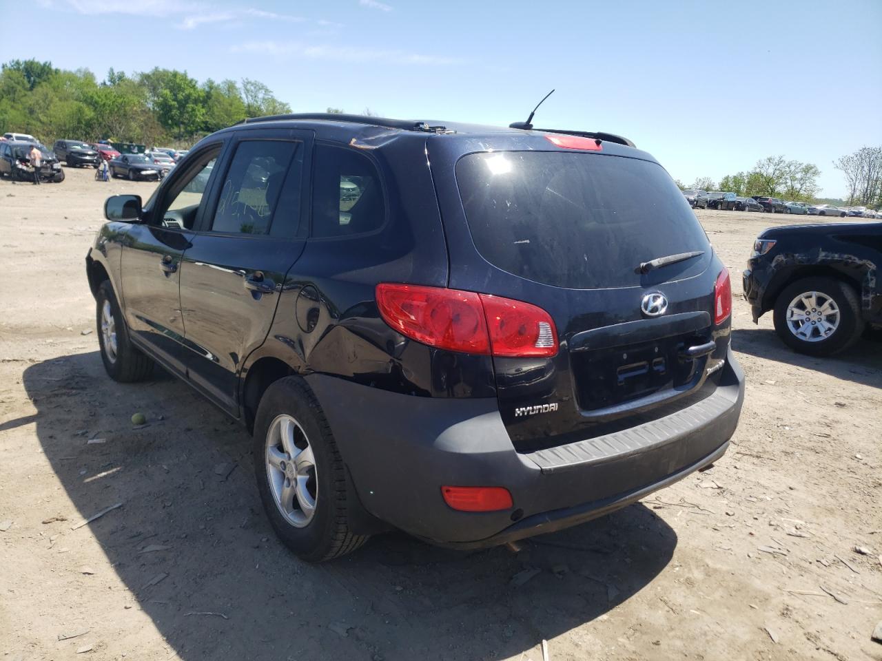 Photo 3 from auction – 2008 HYUNDAI SANTA FE G with VIN 5NMSG13D88H180378