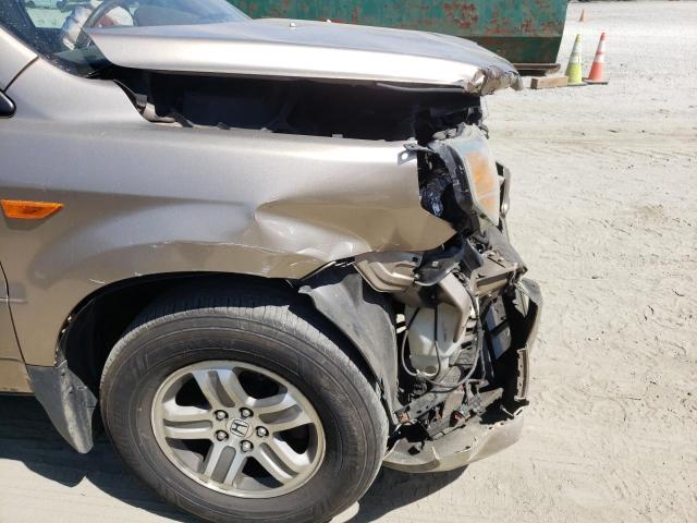 Photo 9 from auction – 2006 HONDA PILOT EX with VIN 5FNYF18596B001116