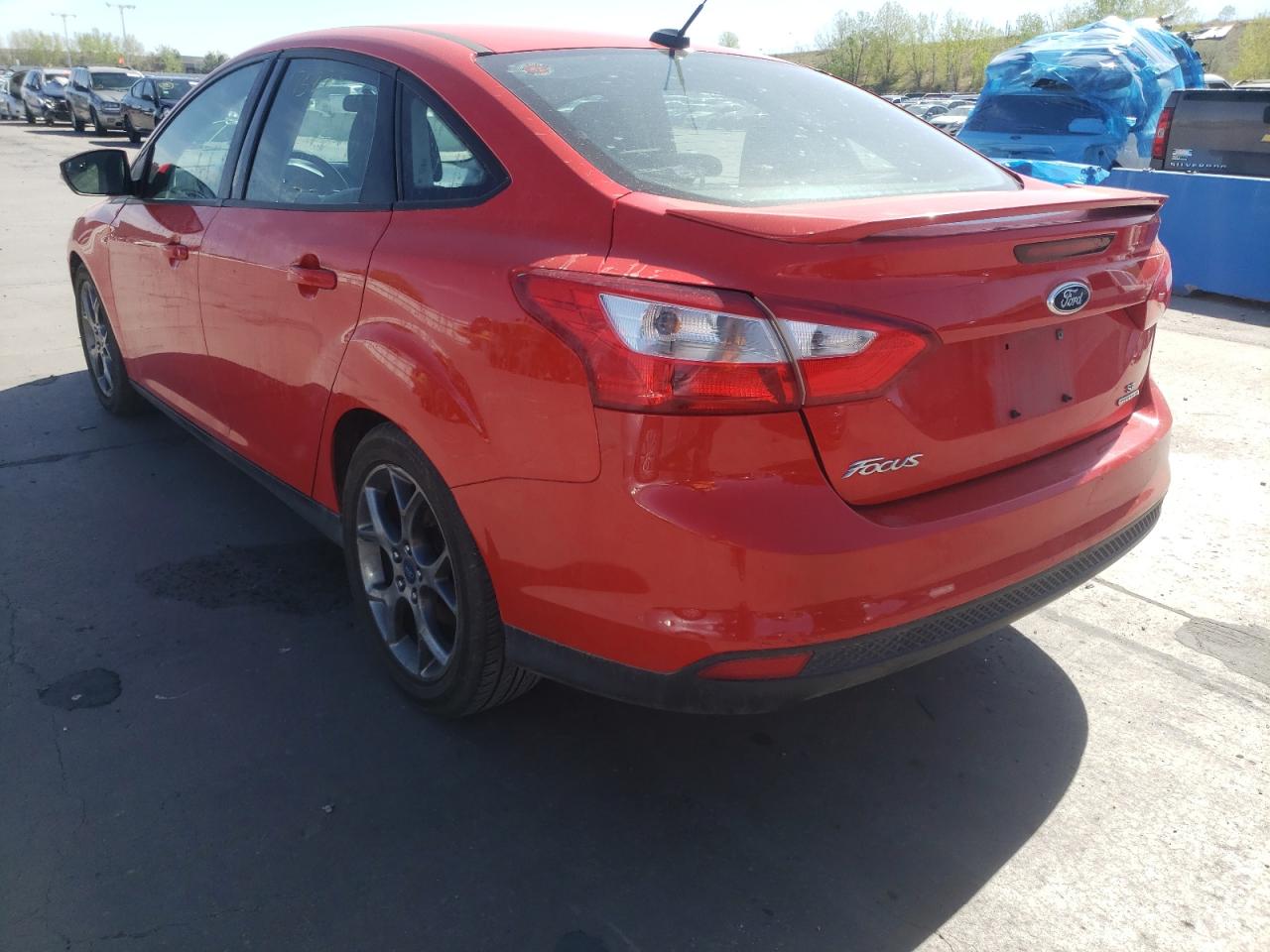Photo 3 from auction – 2014 FORD FOCUS SE with VIN 1FADP3F25EL113221