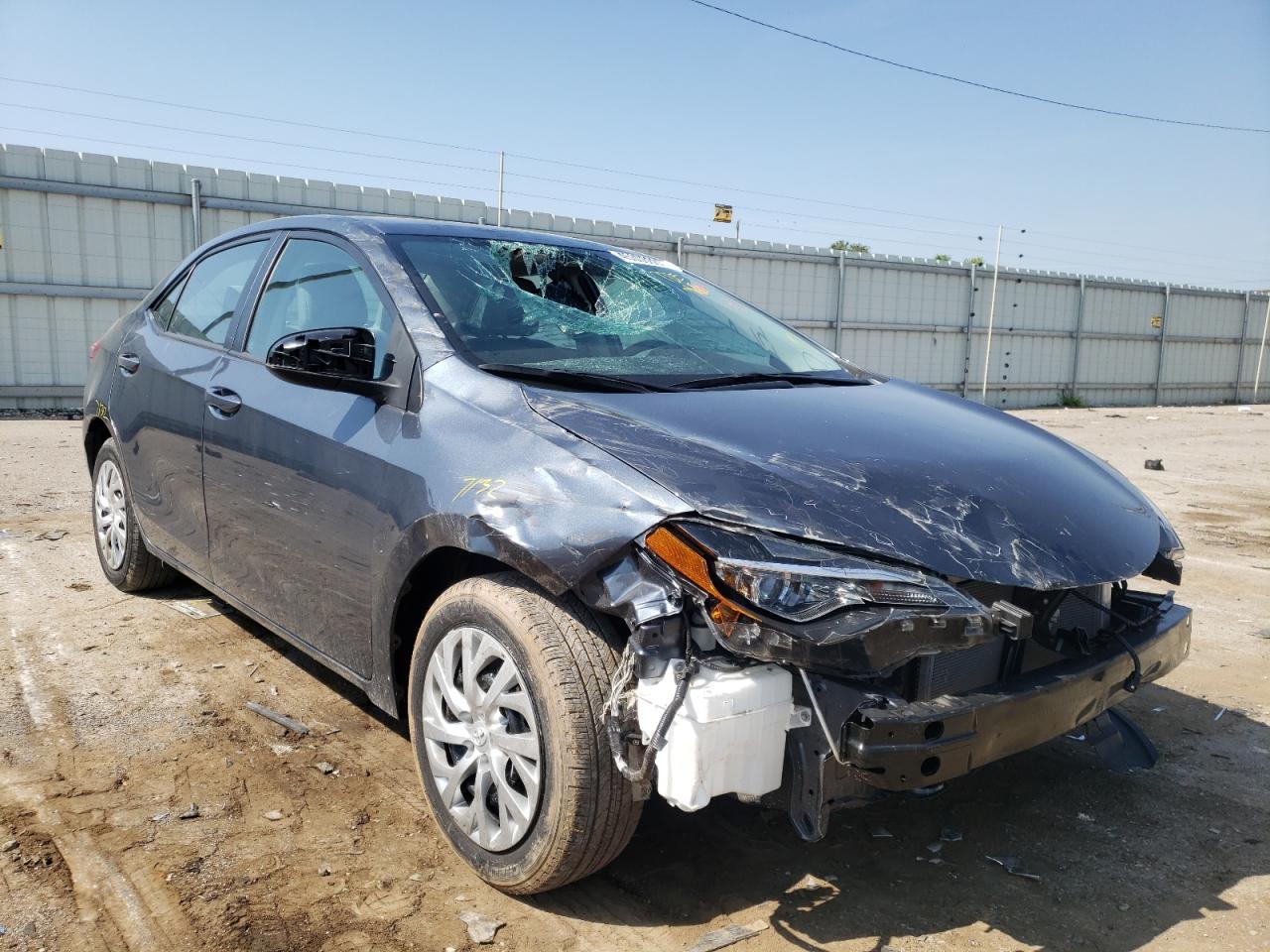 Photo 1 from auction – 2019 TOYOTA COROLLA L with VIN 2T1BURHE5KC160885