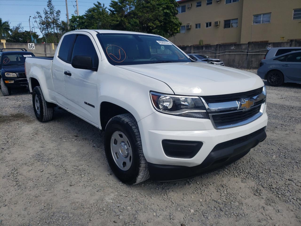 CHEVROLET COLORADO 2019 with VIN 1GCHSBEA2K1334991 - Photo from auction