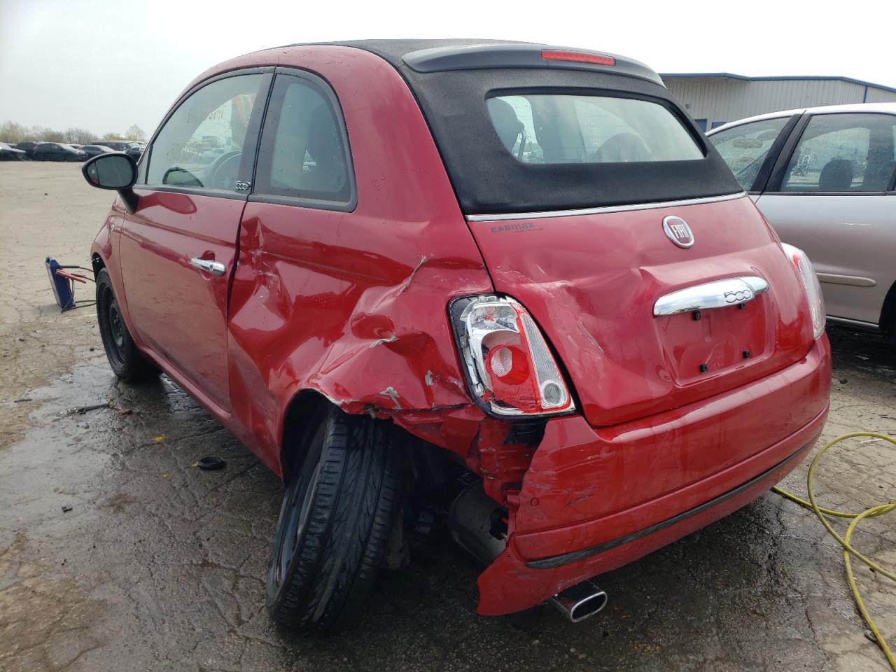 Photo 3 from auction – 2012 FIAT 500 POP with VIN 3C3CFFDR0CT380007
