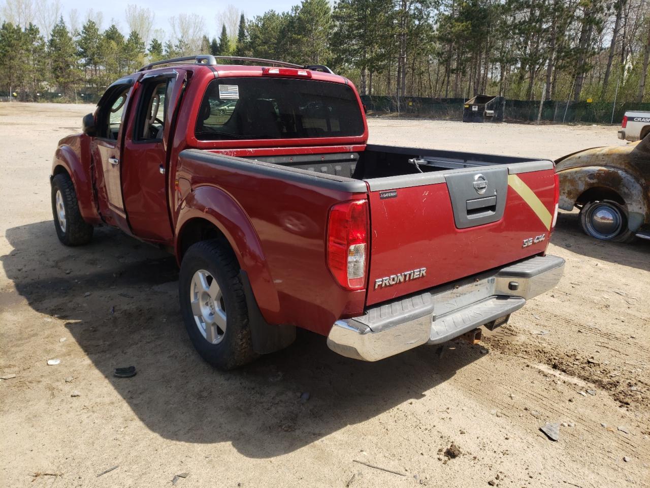 Photo 3 from auction – 2008 NISSAN FRONTIER C with VIN 1N6AD07W28C439498