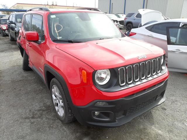 Photo 1 from auction – 2018 JEEP RENEGADE L with VIN ZACCJABB5JPJ54842