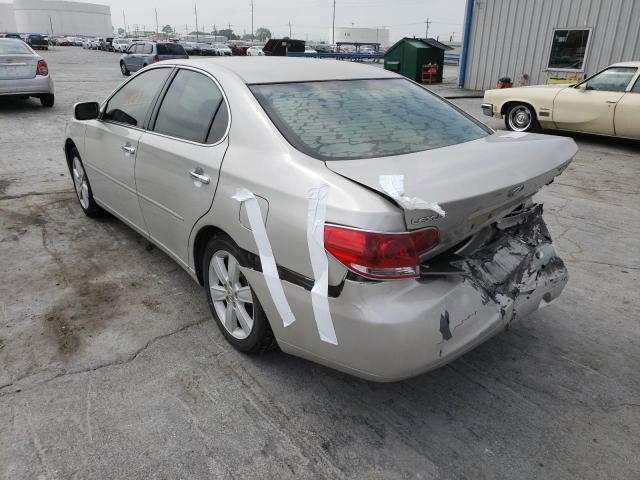 Photo 3 from auction – 2006 LEXUS ES 330 with VIN JTHBA30G165161293