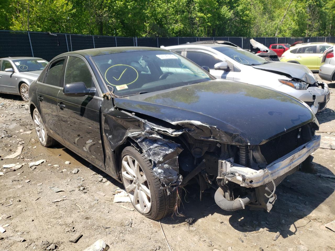 AUDI A4 PREMIUM 2013 with VIN WAUEFAFLXDA066709 - Photo from auction