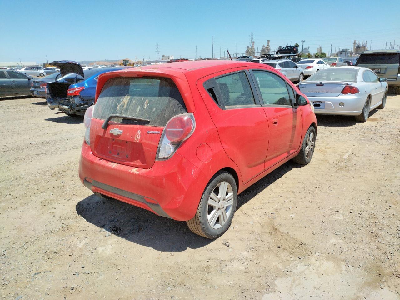 Photo 4 from auction – 2014 CHEVROLET SPARK 1LT with VIN KL8CD6S92EC456340