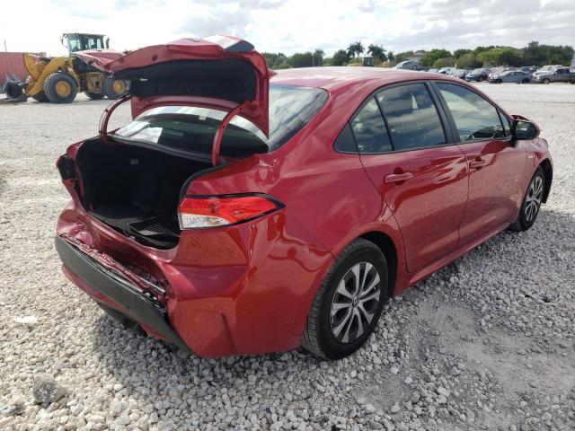 Photo 4 from auction – 2021 TOYOTA COROLLA LE with VIN JTDEAMDE4MJ032952