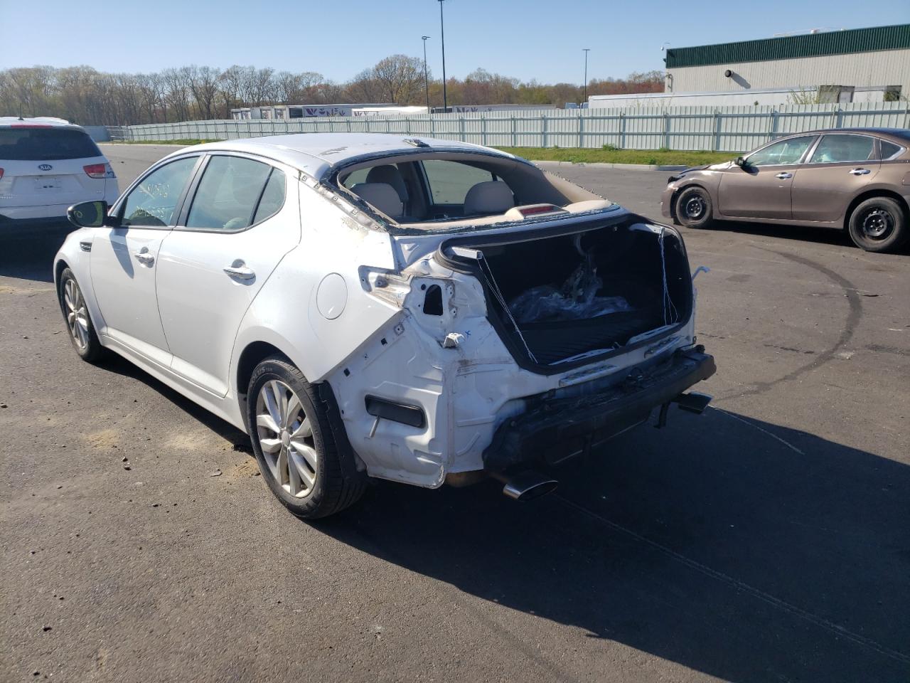 Photo 3 from auction – 2014 KIA OPTIMA EX with VIN 5XXGN4A78EG317615