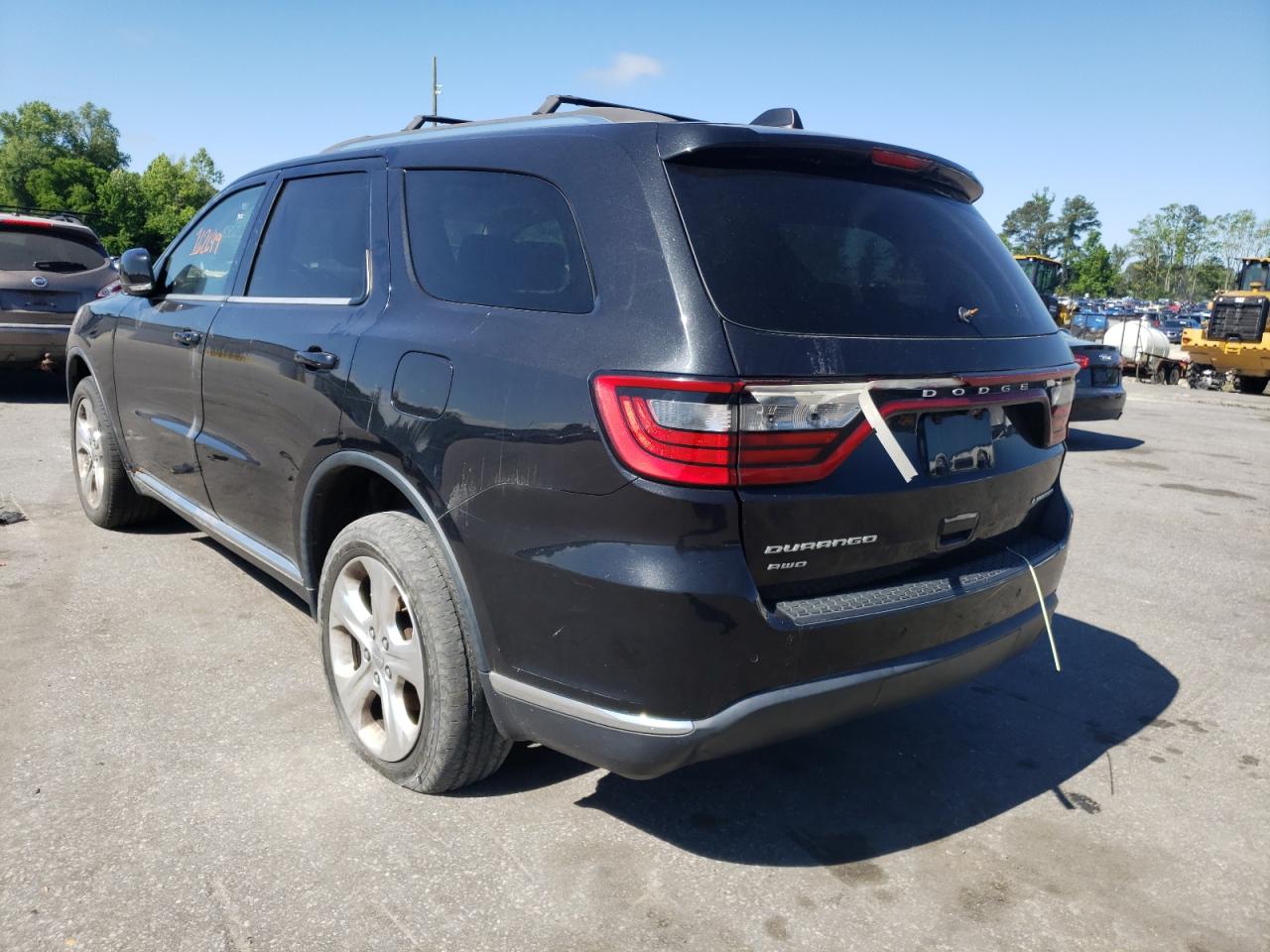 Photo 3 from auction – 2014 DODGE DURANGO LI with VIN 1C4RDJDG3EC586417