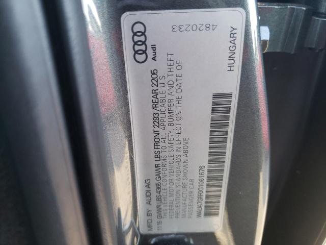 Photo 10 from auction – 2016 AUDI A3 PREMIUM with VIN WAUA7GFF0G1061676