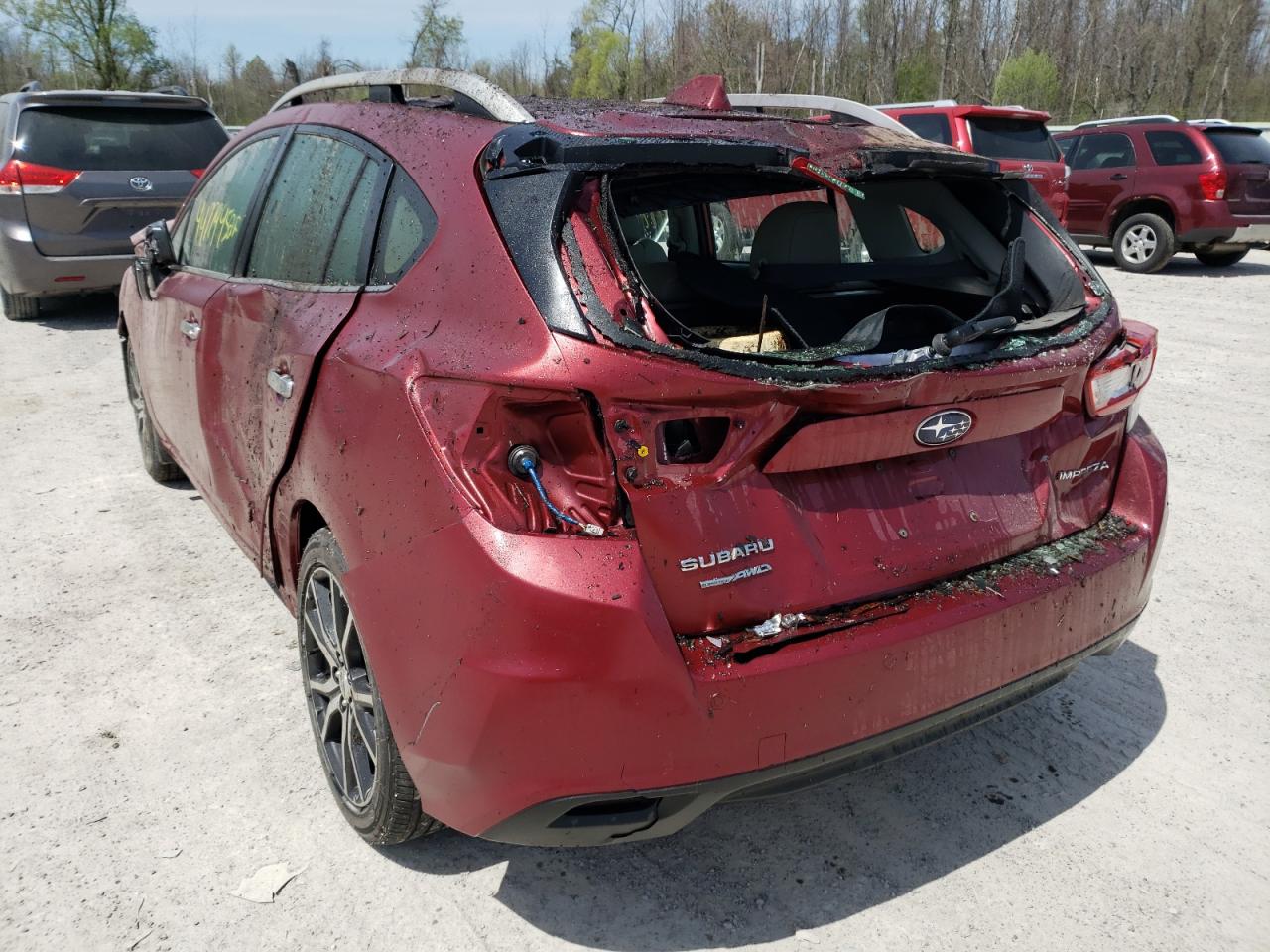 Photo 3 from auction – 2018 SUBARU IMPREZA LI with VIN 4S3GTAT6XJ3700281