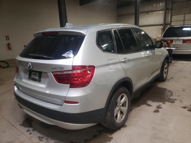 Photo 4 from auction – 2011 BMW X3 XDRIVE2 with VIN 5UXWX5C57BL710314