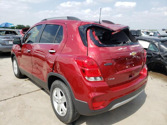 Photo 3 from auction – 2020 CHEVROLET TRAX 1LT with VIN 3GNCJLSB8LL250479