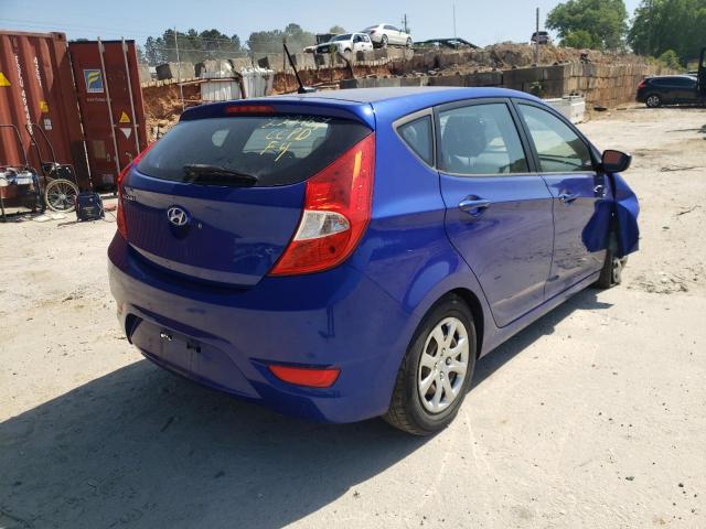 Photo 4 from auction – 2014 HYUNDAI ACCENT GLS with VIN KMHCT5AE0EU174903