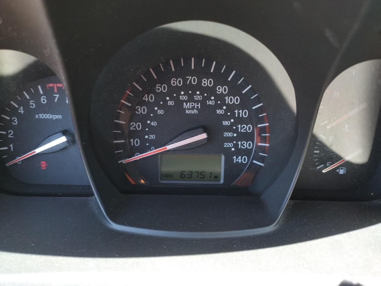 Photo 8 from auction – 2008 KIA SPECTRA EX with VIN KNAFE122485579649