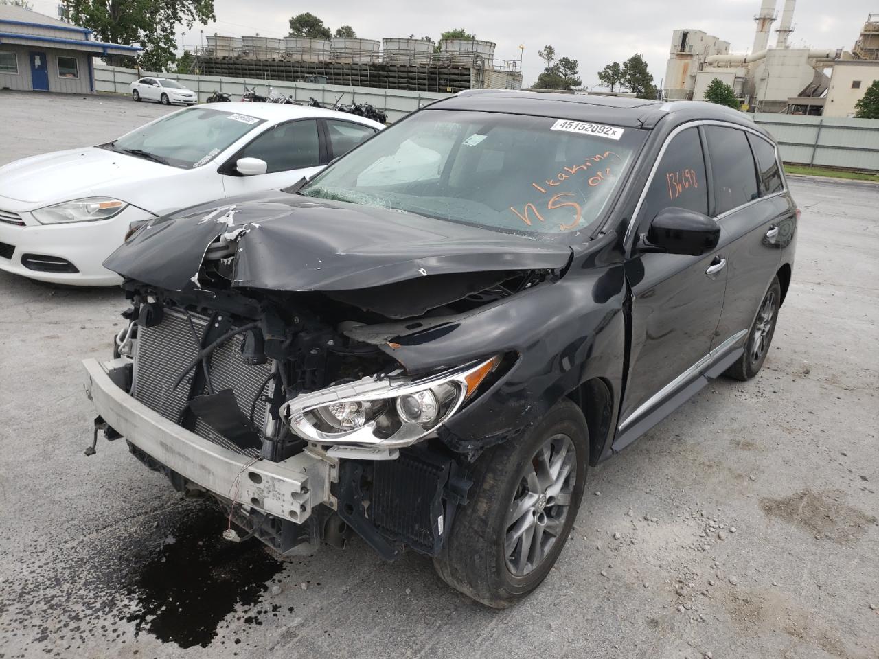 Photo 2 from auction – 2013 INFINITI JX35 with VIN 5N1AL0MM7DC334258