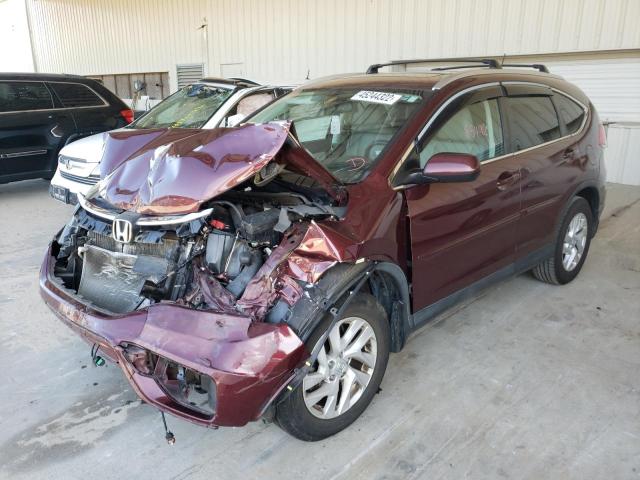 Photo 2 from auction – 2015 HONDA CR-V EXL with VIN 2HKRM4H78FH698423