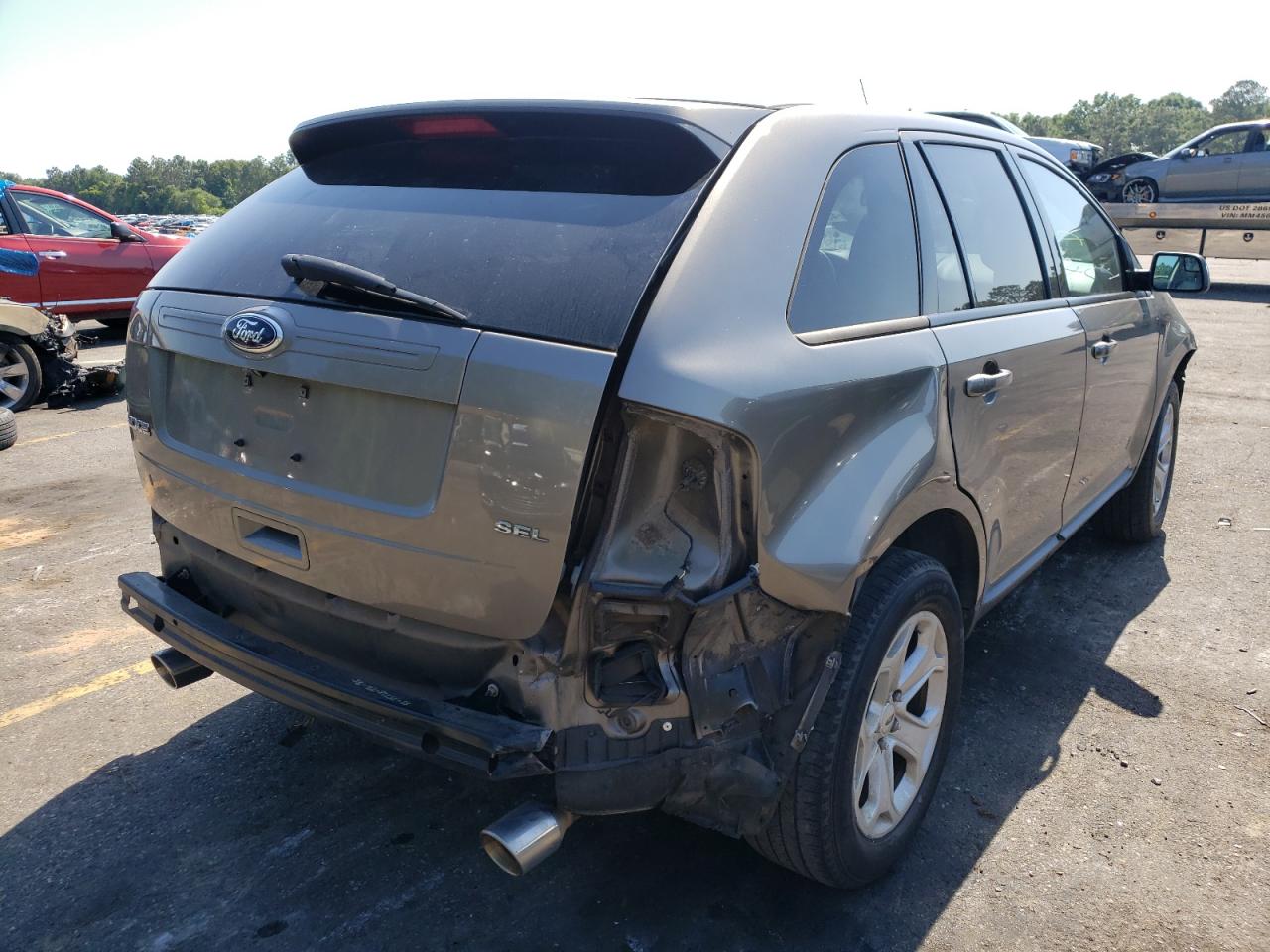 Photo 4 from auction – 2014 FORD EDGE SEL with VIN 2FMDK3JC4EBA47328
