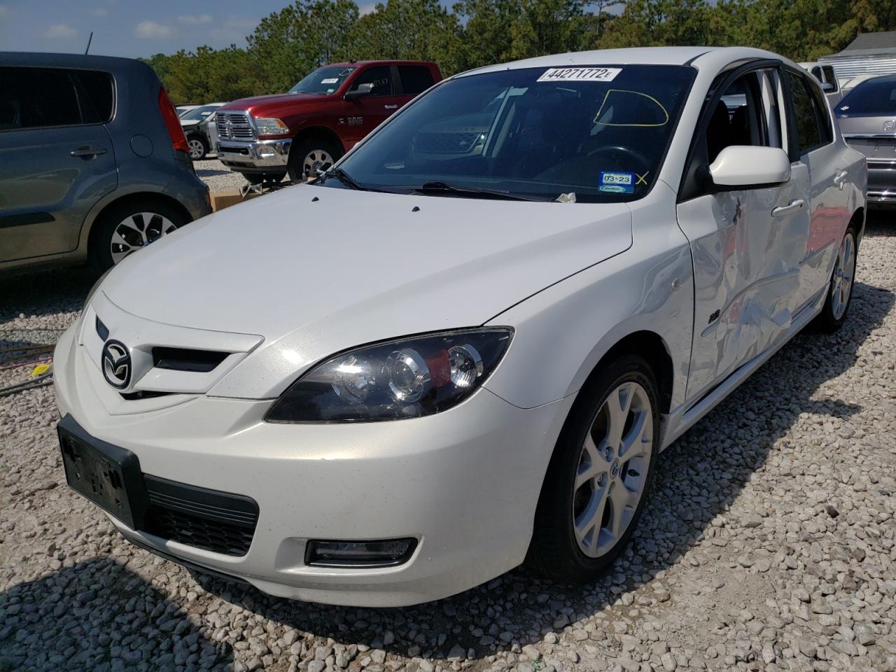 Photo 2 from auction – 2008 MAZDA 3 HATCHBAC with VIN JM1BK343281810065