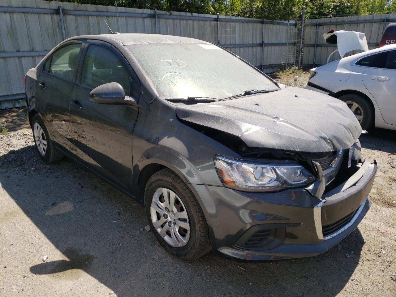 CHEVROLET SONIC LS 2017 with VIN 1G1JB5SG0H4123591 - Photo from auction