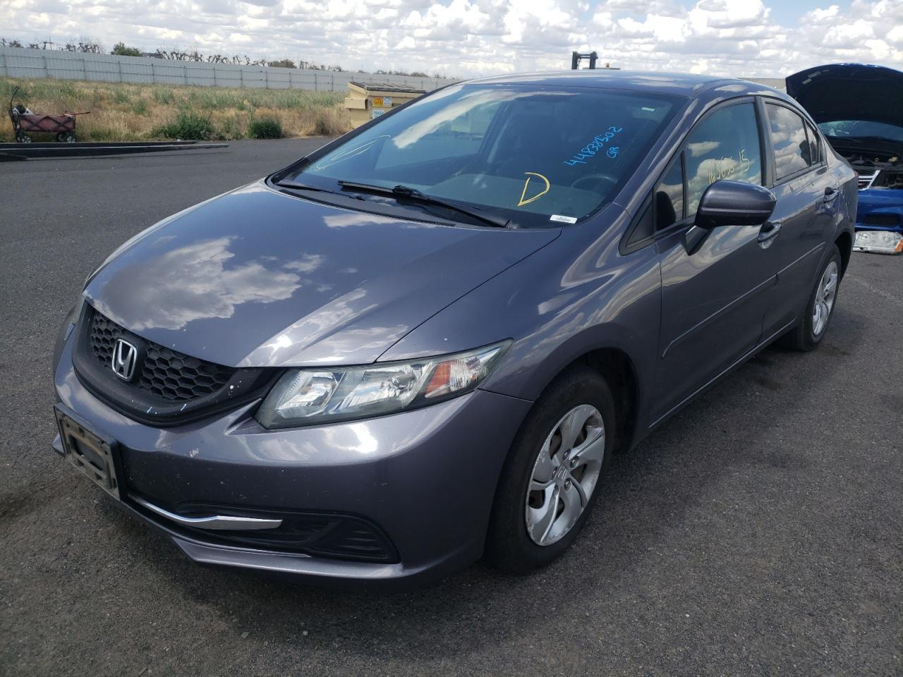 Photo 2 from auction – 2015 HONDA CIVIC LX with VIN 2HGFB2F58FH514297