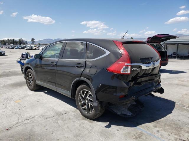 Photo 3 from auction – 2016 HONDA CR-V SE with VIN 2HKRM3H46GH528045