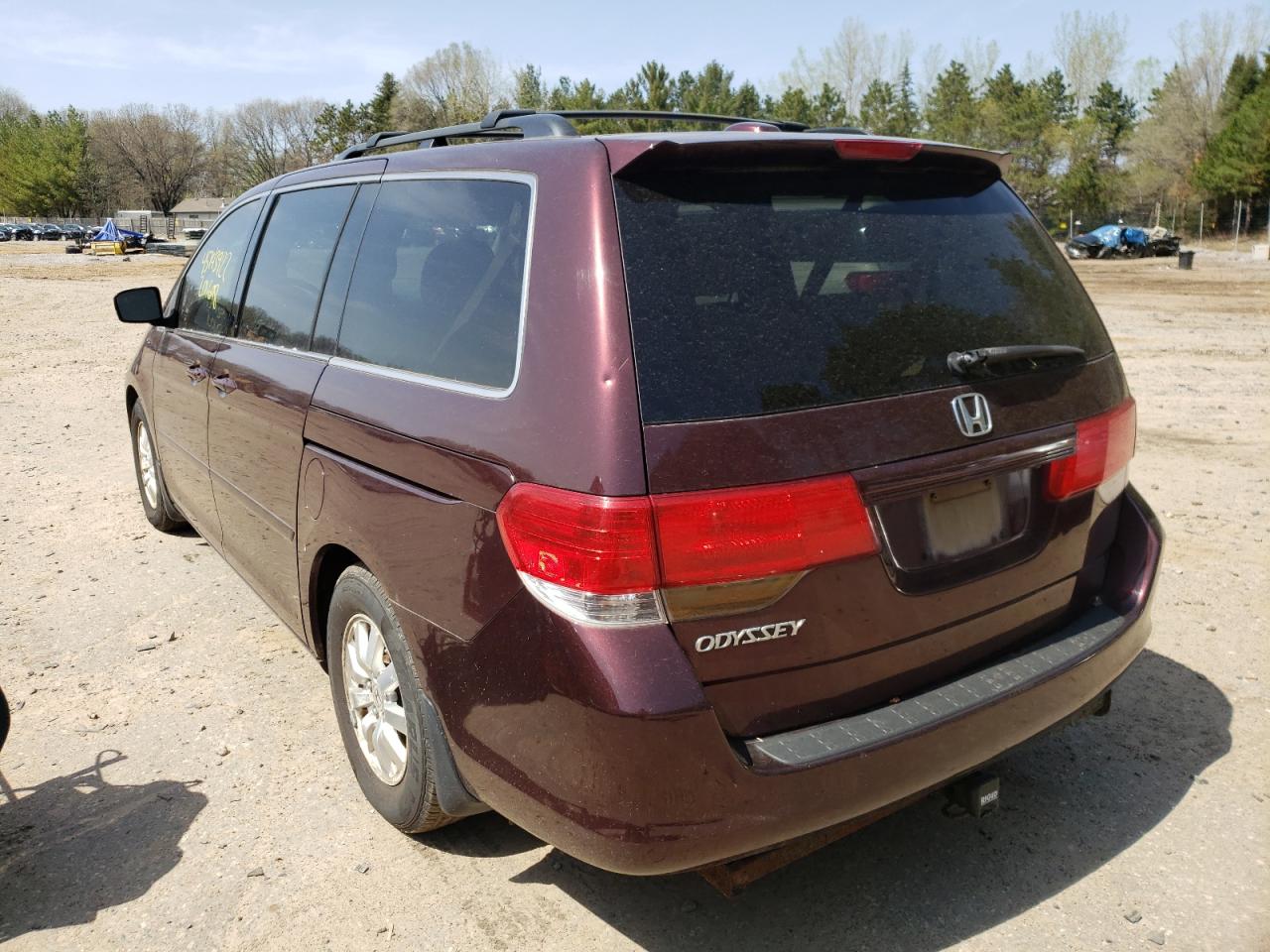 Photo 16 from auction – 2008 HONDA ODYSSEY EX with VIN 5FNRL38738B406613