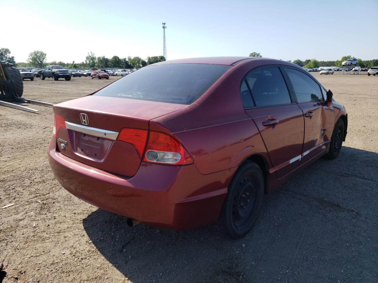 Photo 4 from auction – 2009 HONDA CIVIC with VIN 1HGFA16539L013645