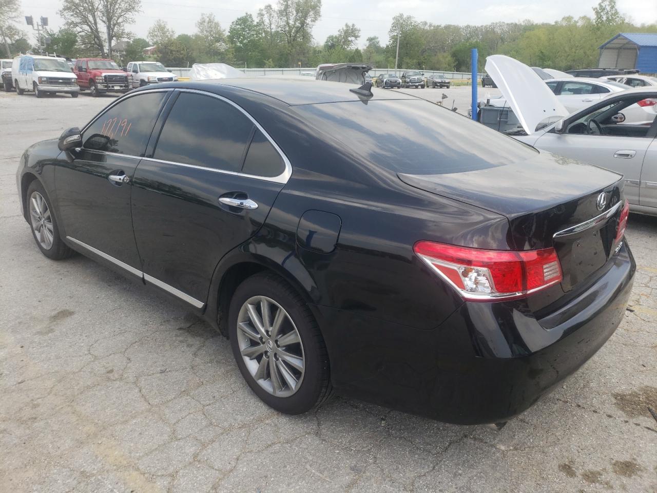 Photo 3 from auction – 2012 LEXUS ES 350 with VIN JTHBK1EG9C2477967