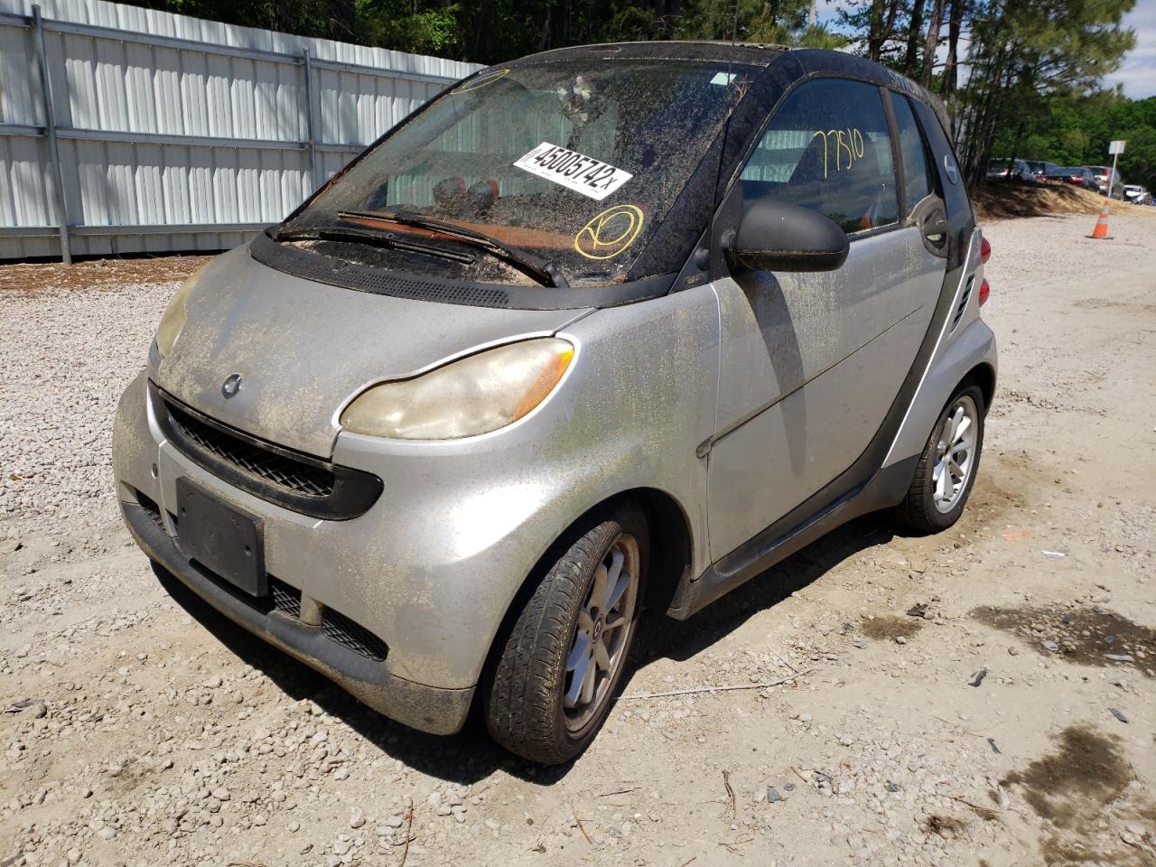 Photo 2 from auction – 2008 SMART FORTWO PAS with VIN WMEEK31X88K096488