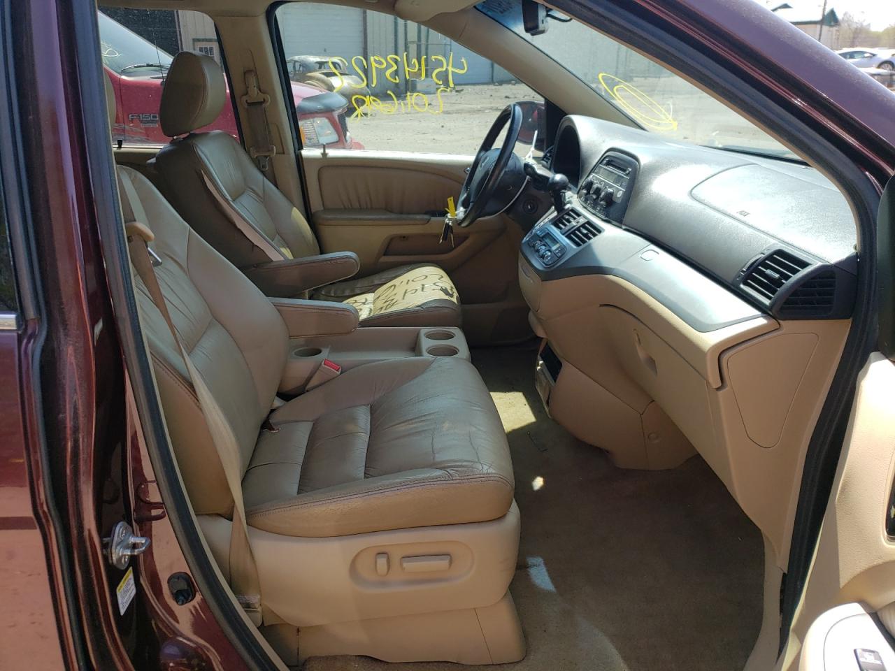 Photo 19 from auction – 2008 HONDA ODYSSEY EX with VIN 5FNRL38738B406613