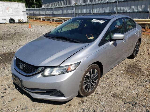 Photo 2 from auction – 2015 HONDA CIVIC EX with VIN 19XFB2F80FE006877