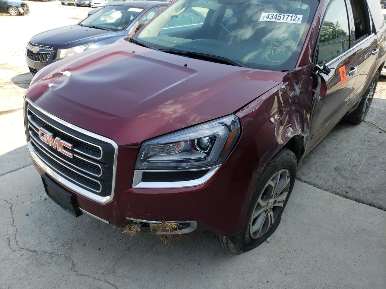 Photo 9 from auction – 2016 GMC ACADIA SLT with VIN 1GKKRRKDXGJ277430