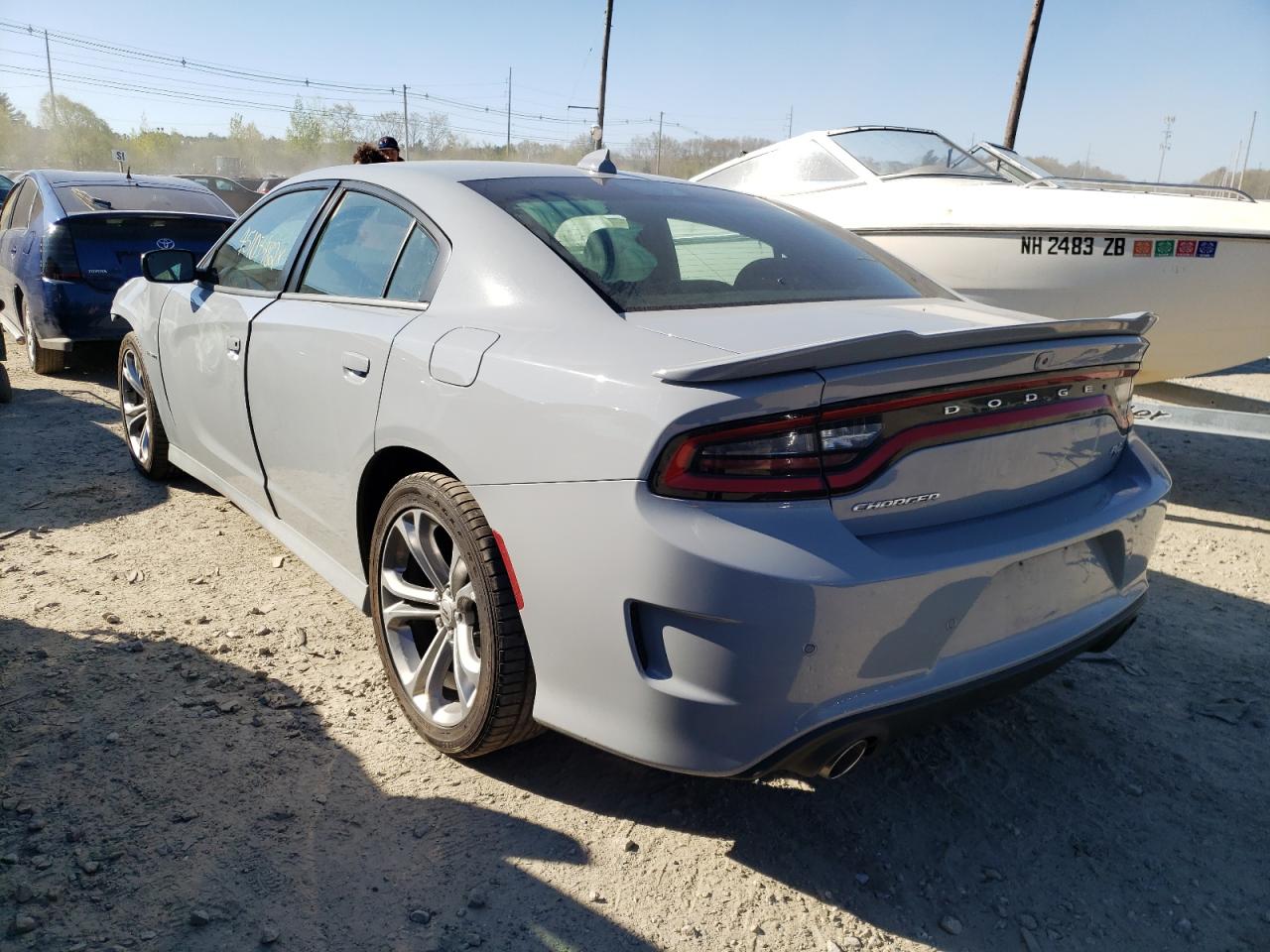 Photo 3 from auction – 2021 DODGE CHARGER R/ with VIN 2C3CDXCT8MH565053