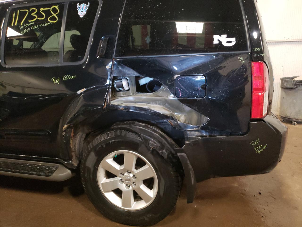Photo 9 from auction – 2012 NISSAN PATHFINDER with VIN 5N1AR1NB7CC640215