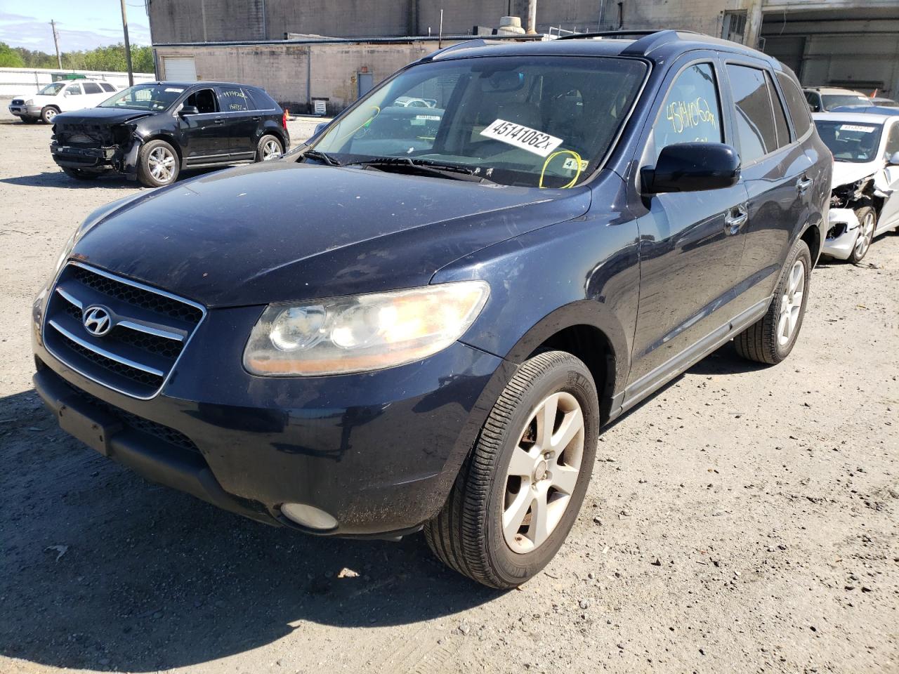 Photo 2 from auction – 2008 HYUNDAI SANTA FE S with VIN 5NMSH73E88H181748