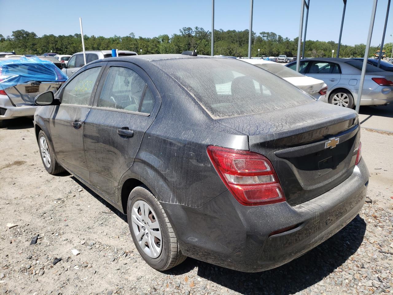 Photo 3 from auction – 2017 CHEVROLET SONIC LS with VIN 1G1JB5SG0H4123591