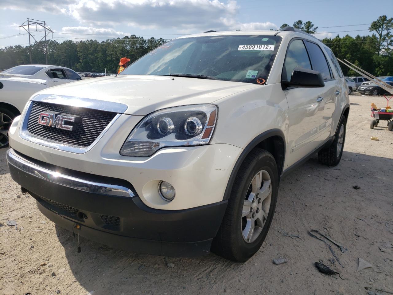 Photo 2 from auction – 2010 GMC ACADIA SLE with VIN 1GKLRLED4AJ107200