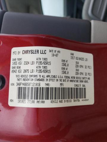 Photo 10 from auction – 2008 CHRYSLER PT CRUISER with VIN 3A8FY48B58T121016